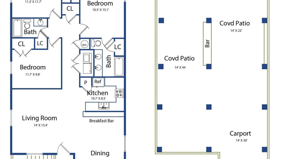 House (3 Bedrooms) | Interior