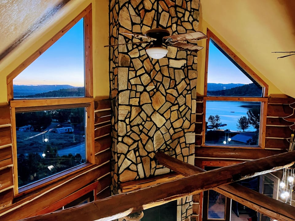Loft view of lake