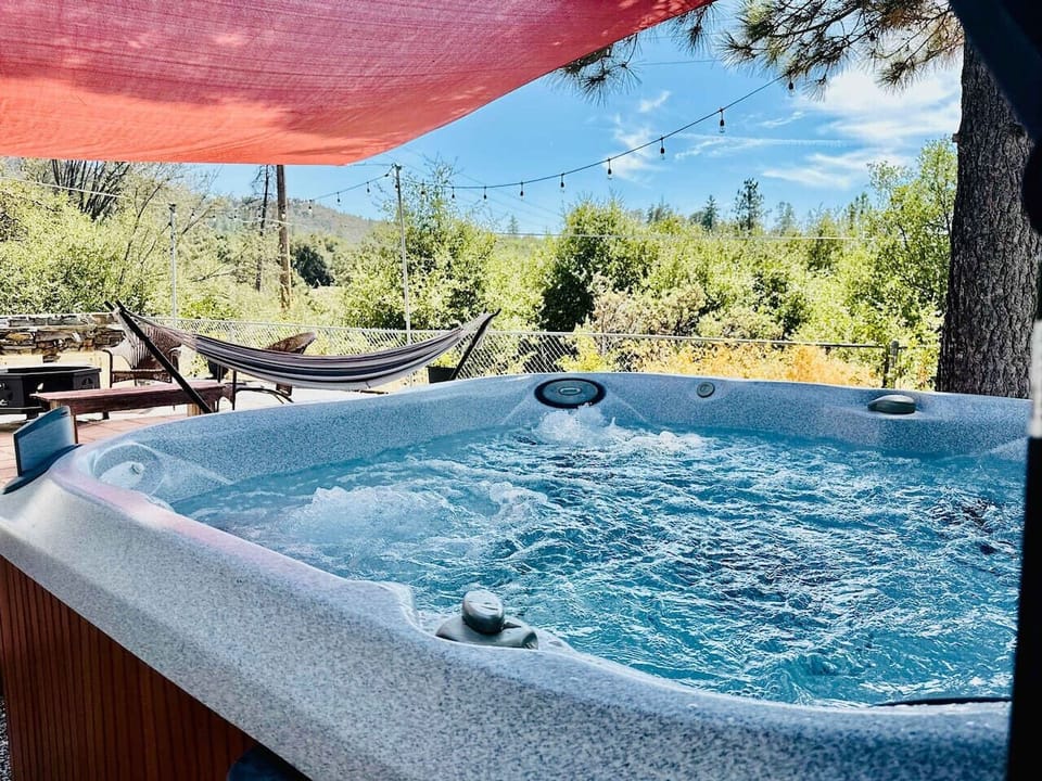 Hot Tub - hot and ready all year long!