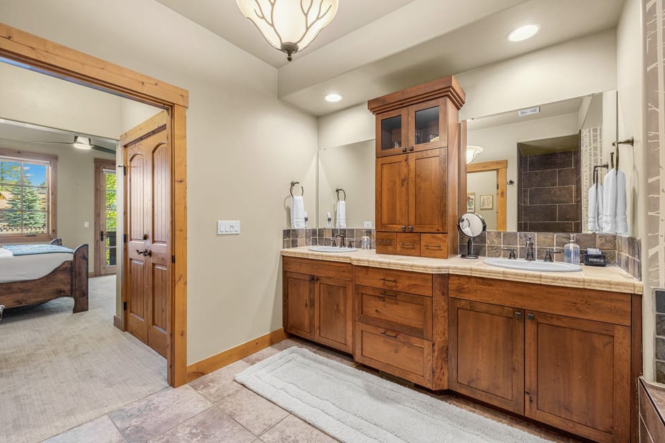 Master bathroom- upstairs