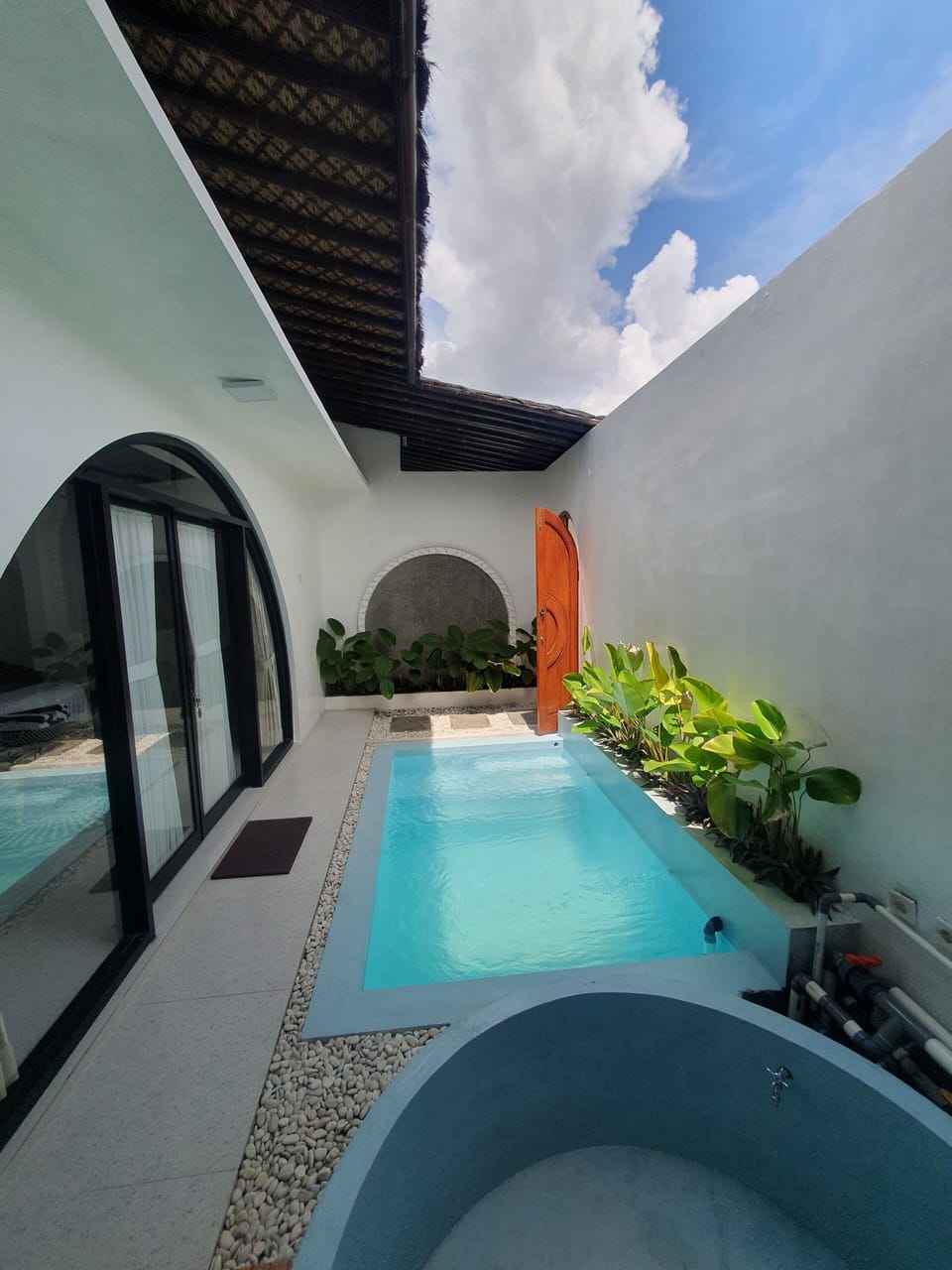 Deluxe Villa, 1 King Bed, Private Pool, Pool View | Desk, laptop workspace, WiFi (free)