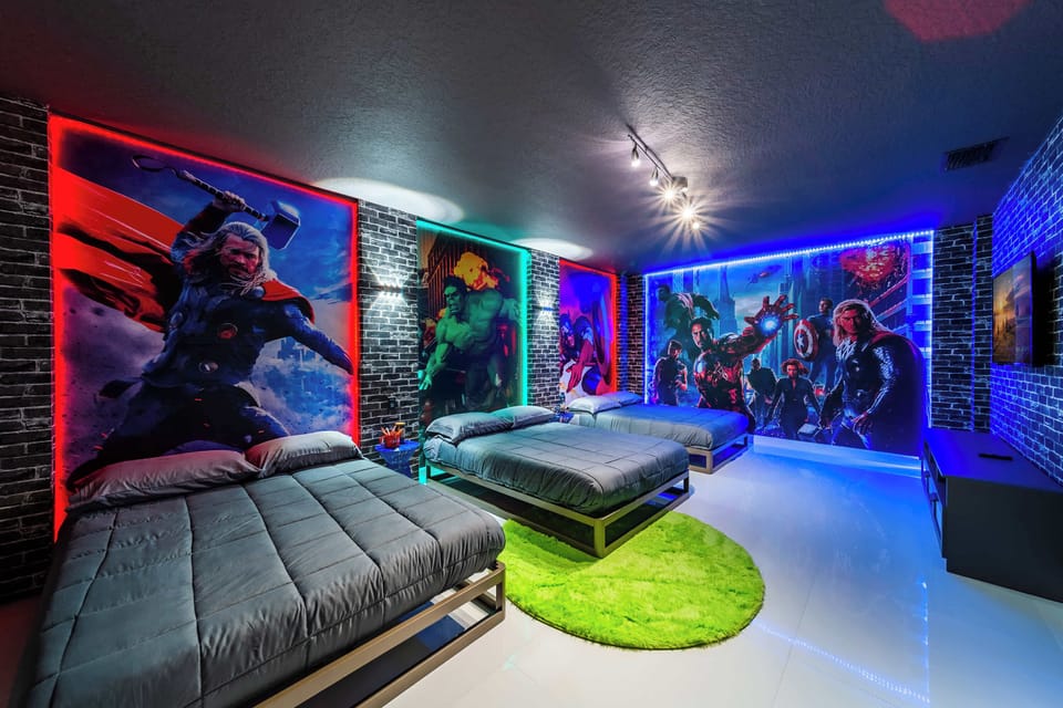 Avengers bedroom