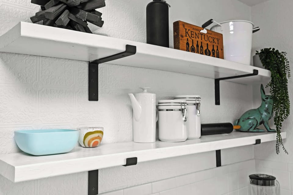 Kitchen: Bright and functional, this kitchen makes cooking a breeze during your stay