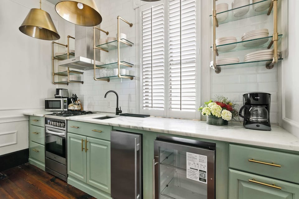 Fully equipped kitchen