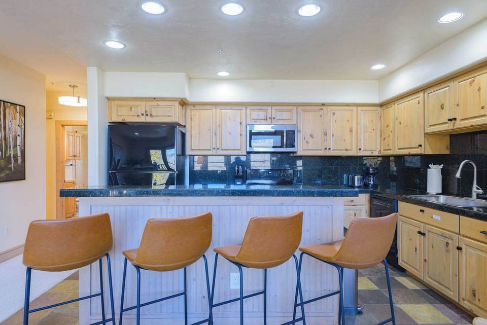 Spacious kitchen