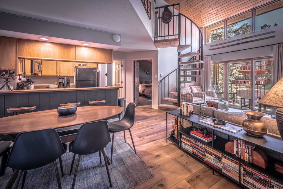 Modern dining space with open-concept design perfect for shared meals.