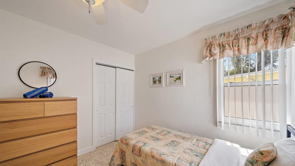 Bedrooms stocked with fresh linens and sand-resistant Turkish beach towels for each guest.