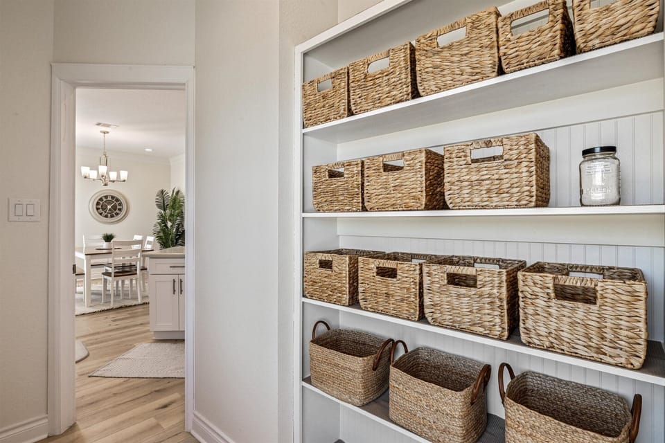 Plenty of space to store all your food and snacks!