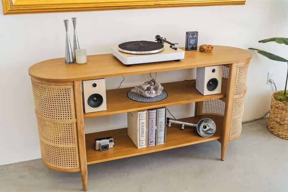 Record player and board games