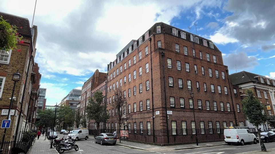 the building