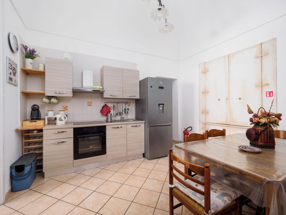 Comfort Apartment, Balcony, Garden View | Private kitchen | Oven, stovetop, espresso maker, electric kettle