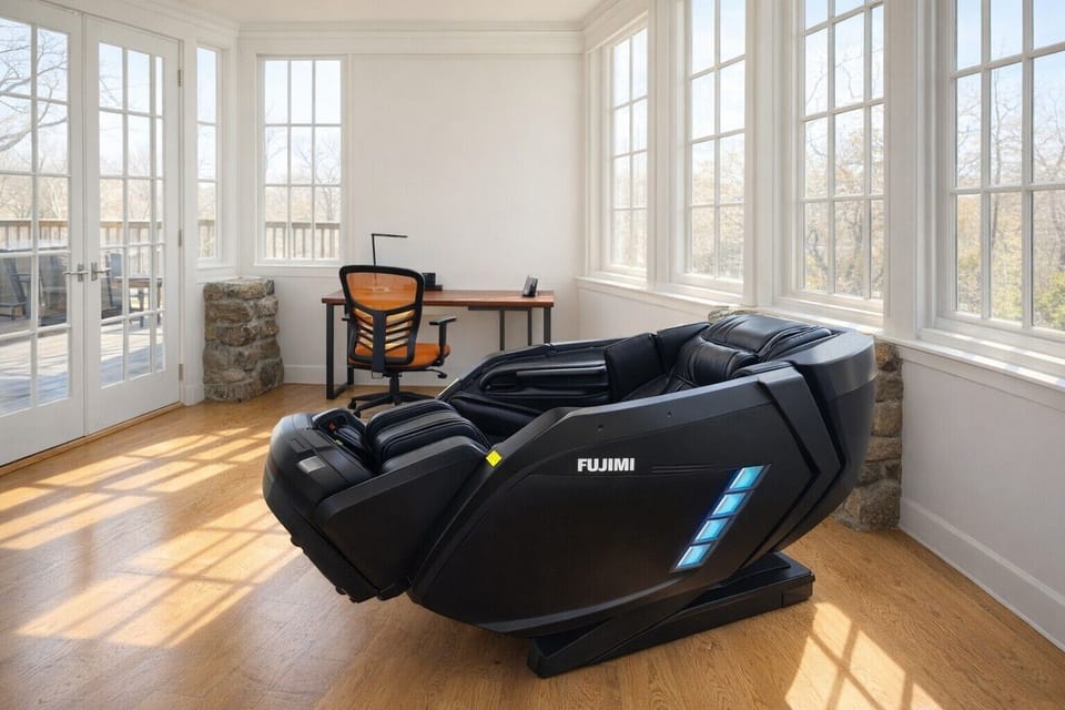 Unwind with a full-body massage while taking in the natural light and scenic vie