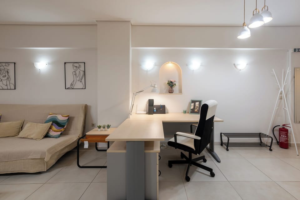Family Apartment, Balcony | Living area | Flat-screen TV