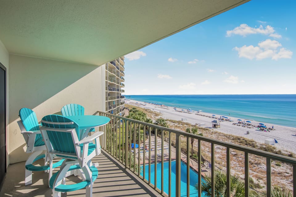 Private Balcony Overlooking the Gulf