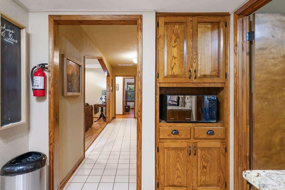 Kitchen Adjoins w/ Living Area for Easy Access