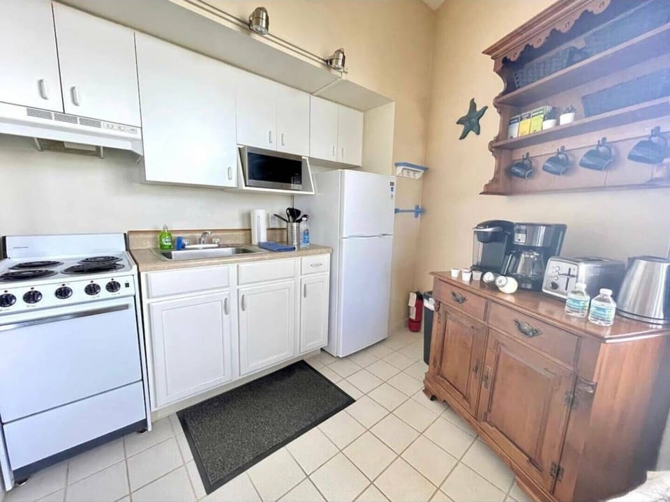 A fully equipped kitchen ready for your cooking adventures.