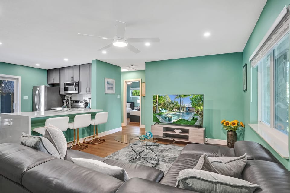 Cozy living area ideal for family and friends to relax and connect.
