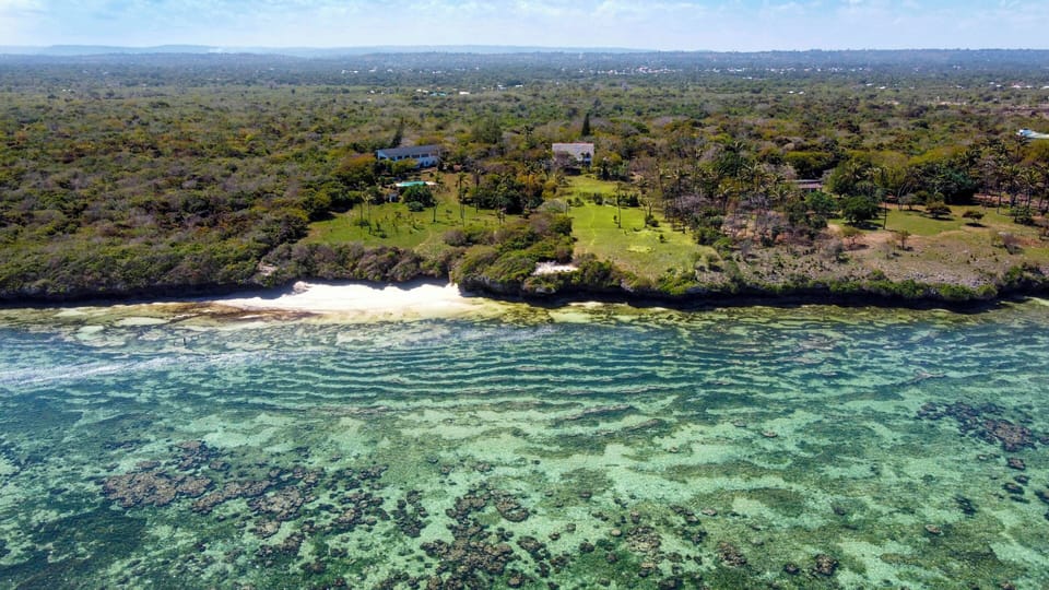unique cove beach on the property