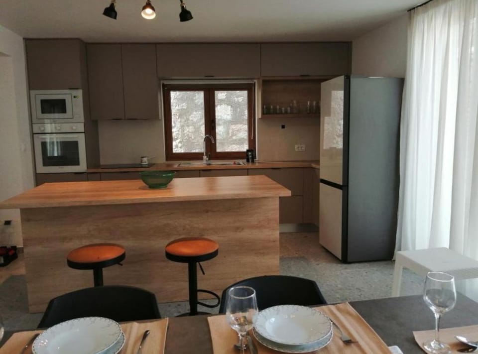 House (House Serenity with Pool) | Private kitchen | Fridge