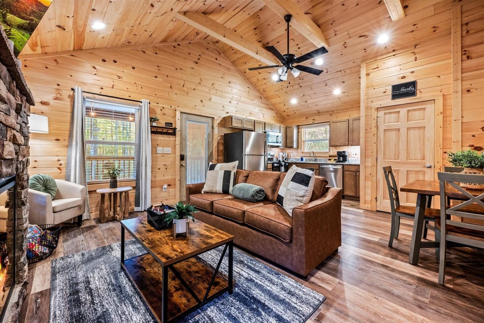 Comfortable seating for movie nights and slow mornings.