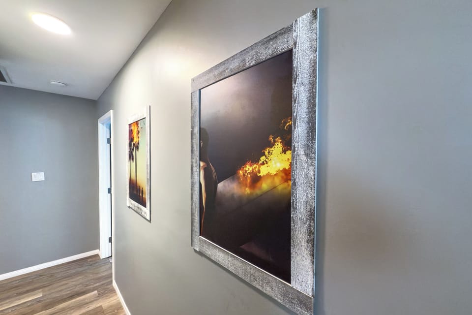 Hallway with Prints