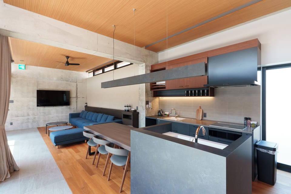 Villa, Pool View | Living area | Flat-screen TV