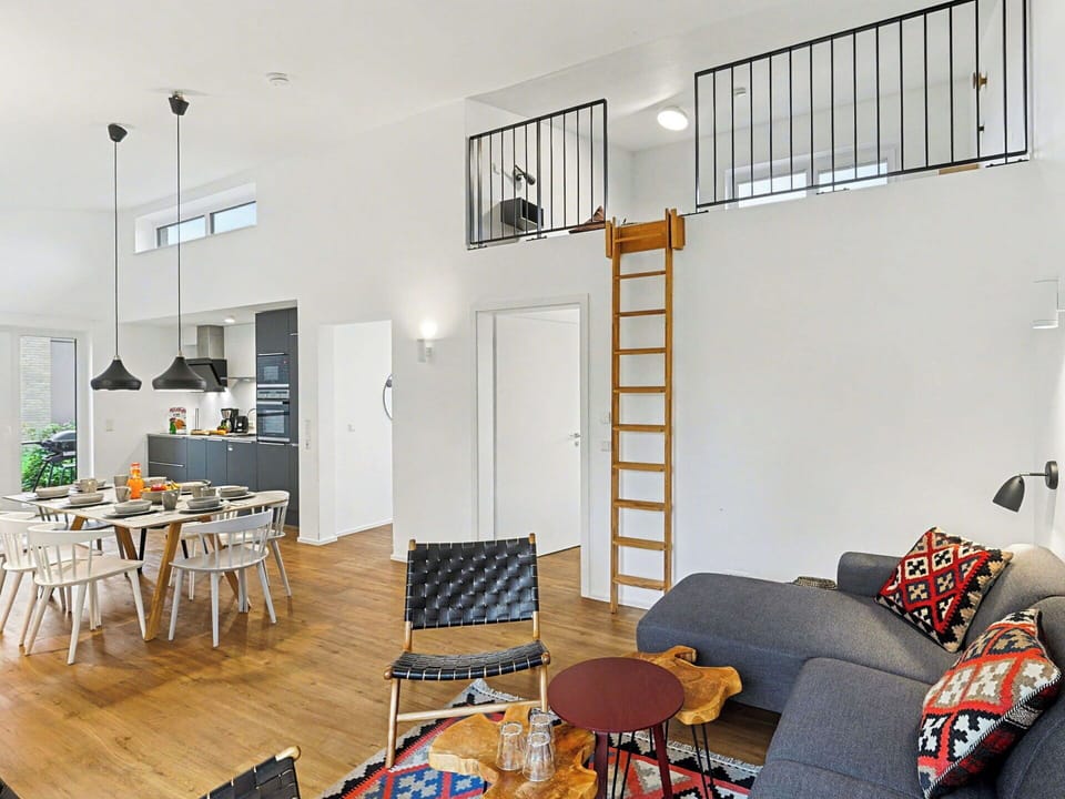 Furniture, Interior Design, Flooring, Floor, Wood, Ceiling, Chair, Living Room, Room, Couch