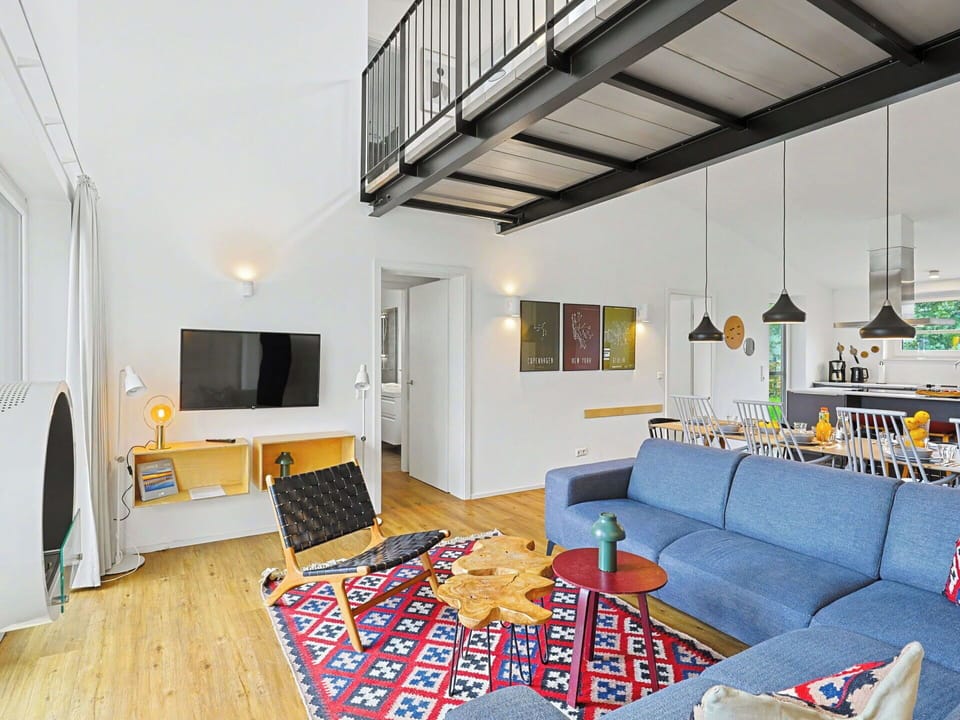 Interior Design, Furniture, Flooring, Ceiling, Floor, Couch, Room, Living Room, Lighting, Light Fixture