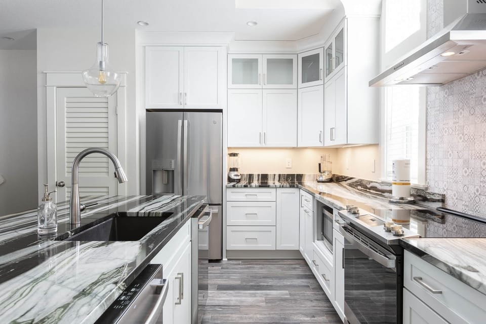 That house kitchen fridge