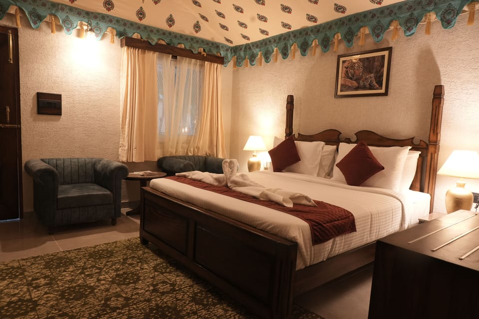 Executive Cottage, Private Bathroom, Garden View | In-room safe, laptop workspace, iron/ironing board, WiFi (free)