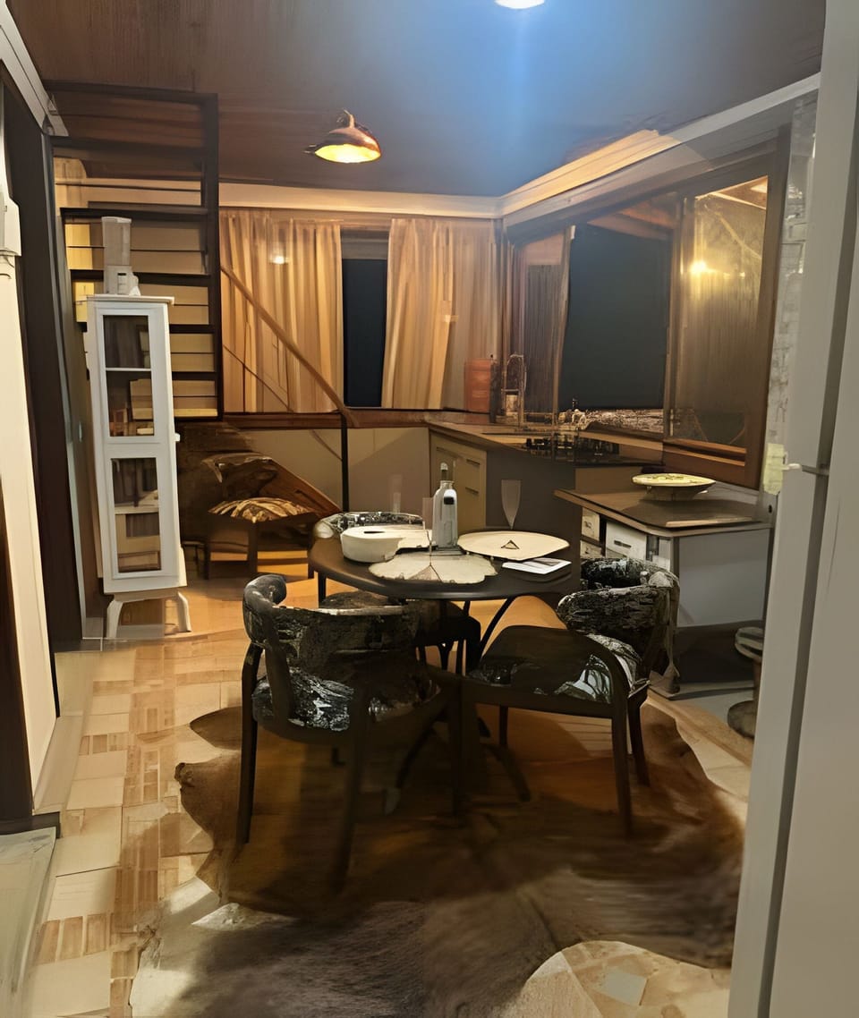 Chalet, 2 Bedrooms, Mountain View | Dining