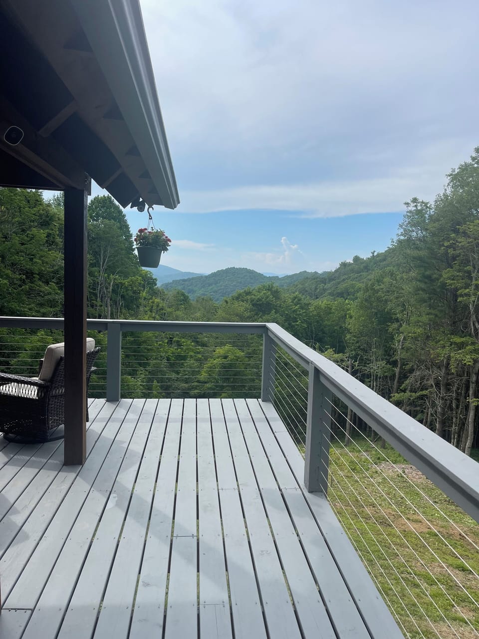 Back deck