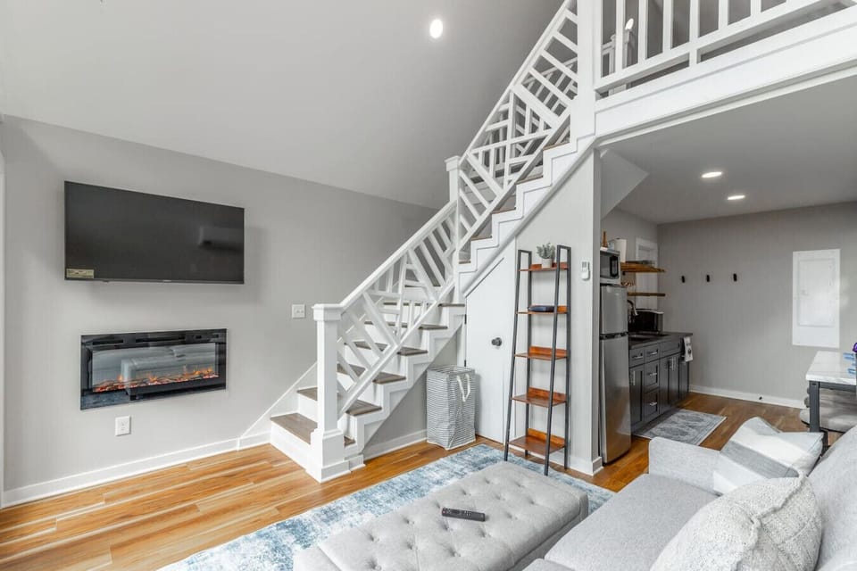 Staircase to the loft