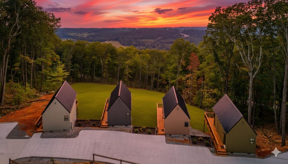 Lookout Pickleball Club at Dusk