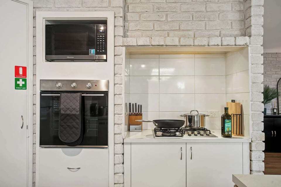 Clean and functional kitchen