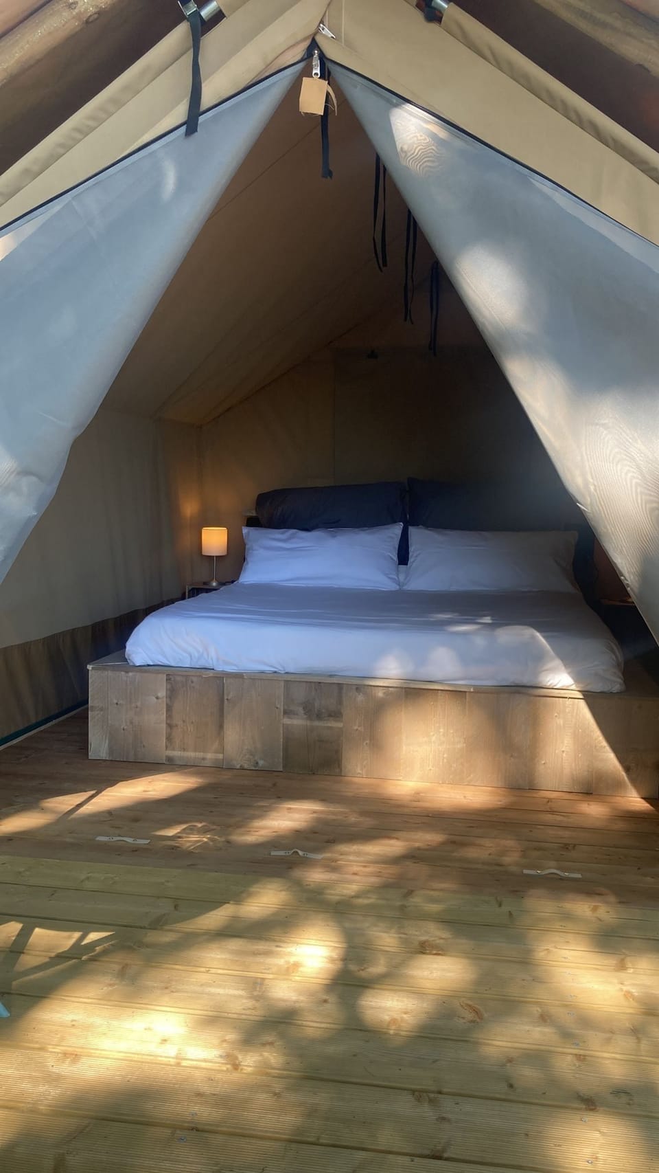 Basic Tent | Hypo-allergenic bedding available, WiFi (free), bed sheets