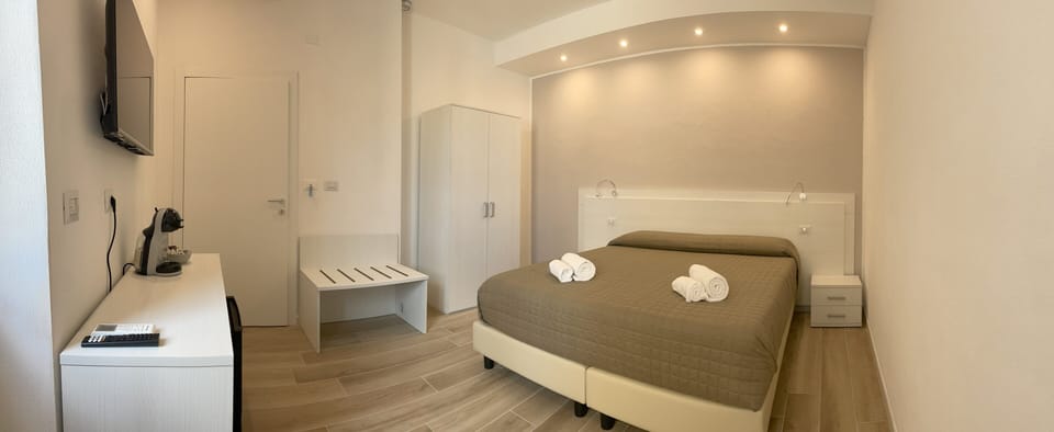 Comfort Double or Twin Room | Down comforters, memory foam beds, desk, laptop workspace