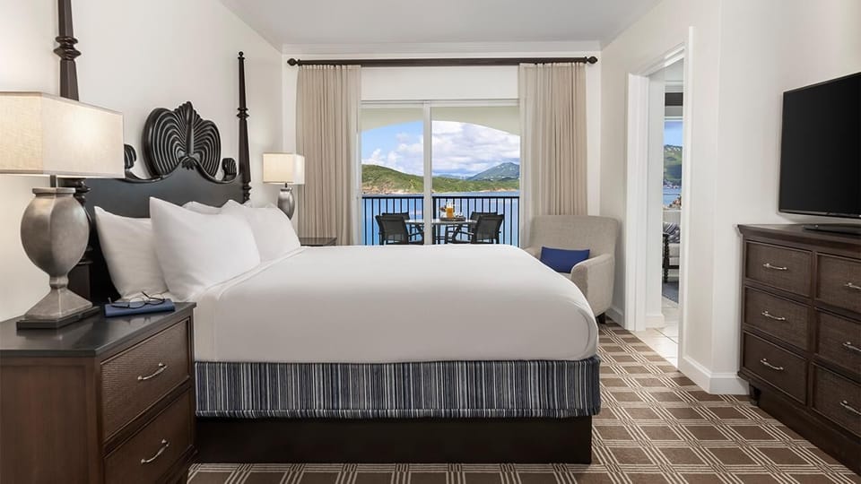 King Bed in Bedroom 1