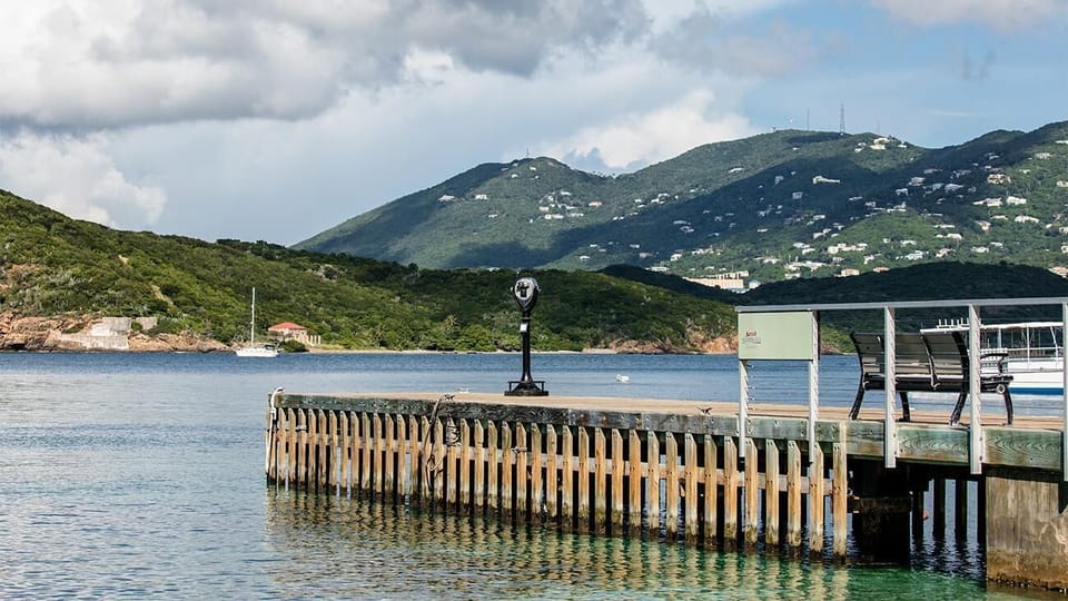 Nearby dock in Pacquereau Bay