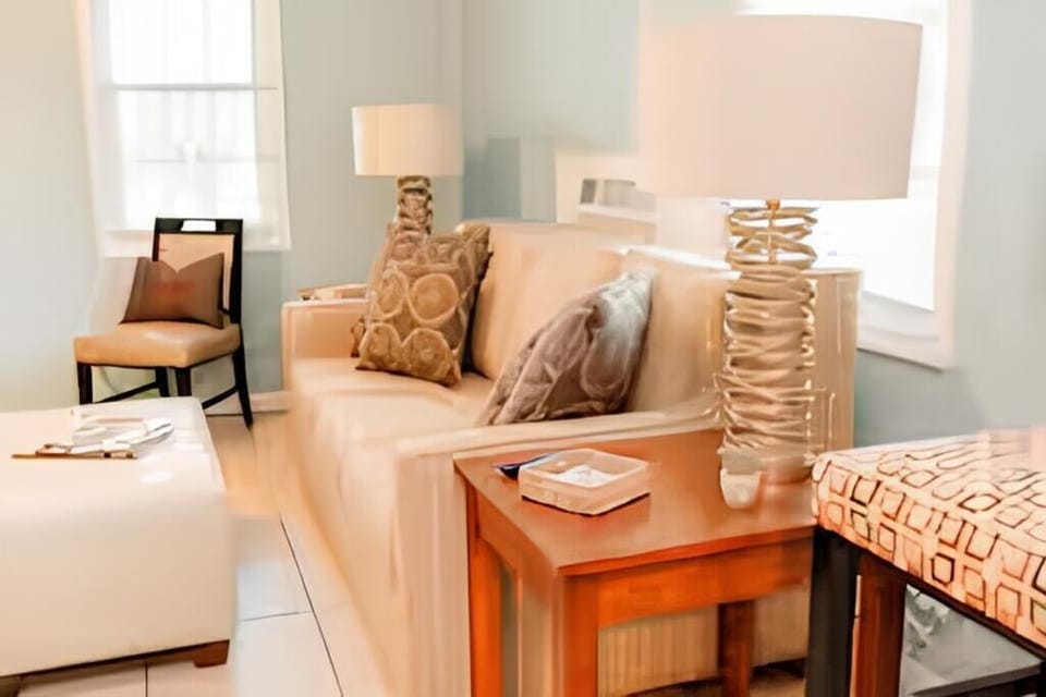 Sofa with pullout queen size bed