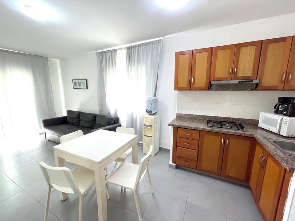 Presidential Suite, 1 Bedroom, Pool Access, Garden View | Private kitchen | Fridge, microwave, stovetop, coffee/tea maker