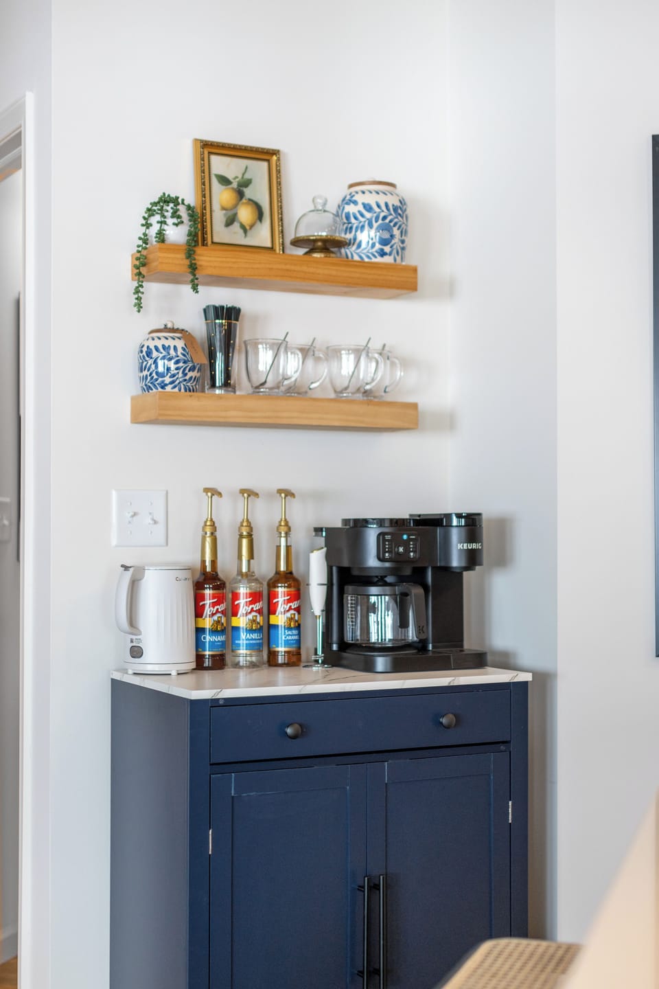 Stocked Coffee bar