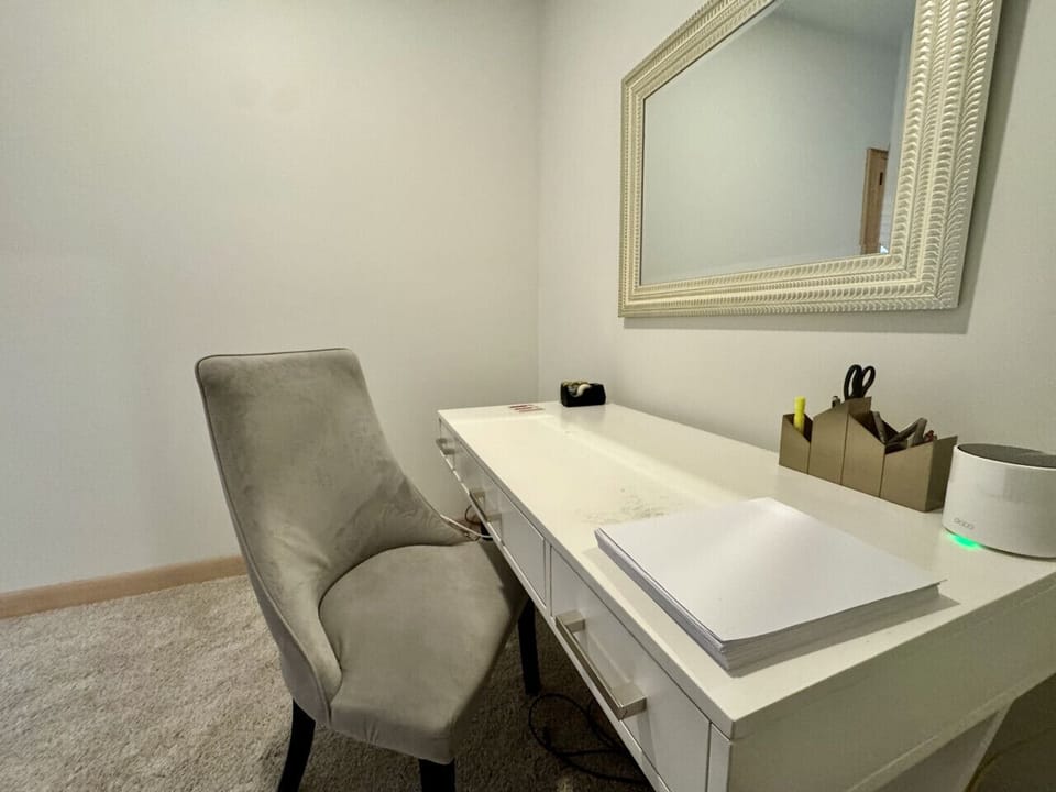 Workspace off of the Primary Bedroom.