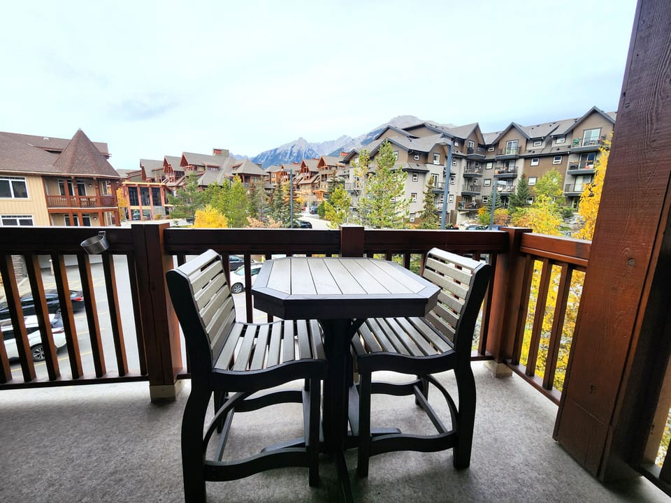 Have coffee or wine on the deck