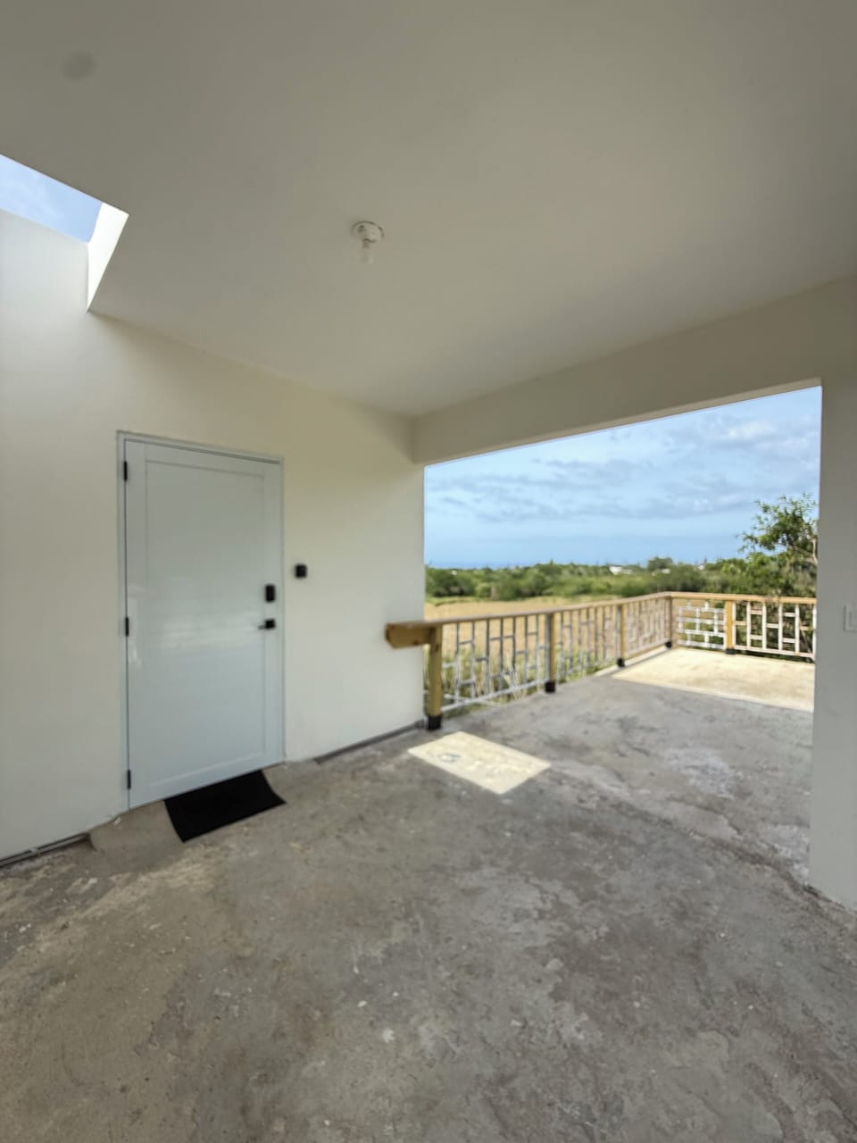 Large outdoor area with ocean views
