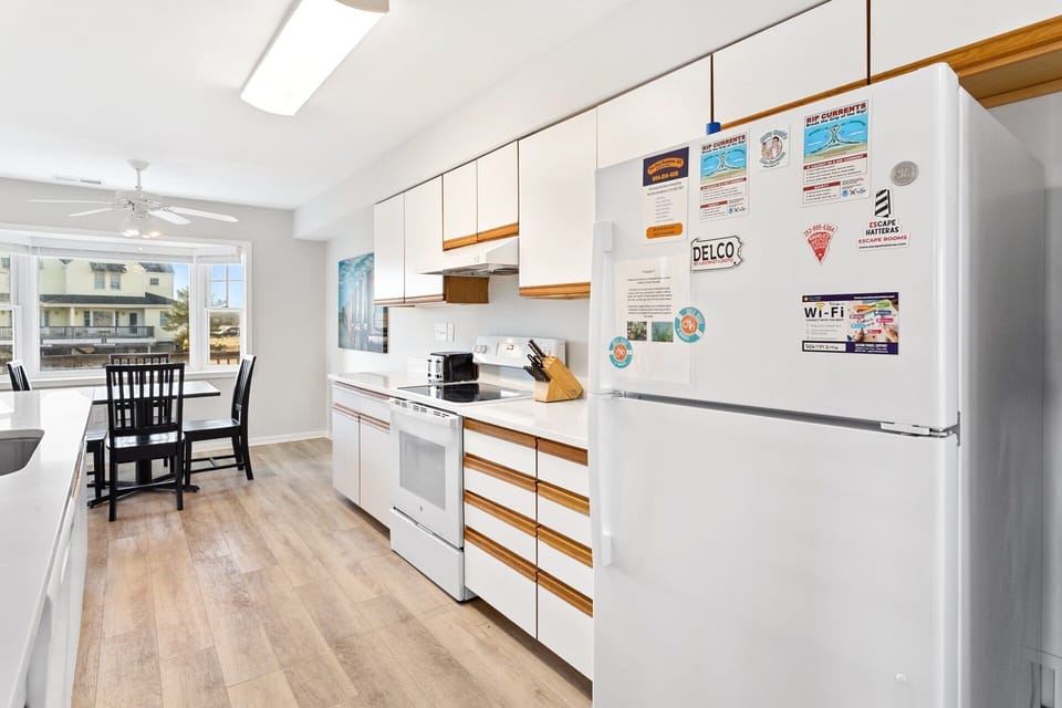 Kitchen – Fully equipped kitchen with everything needed for vacation cooking.