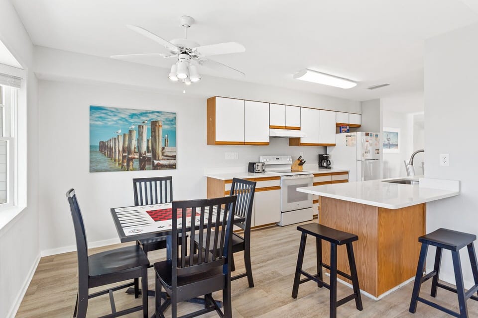 Game Table — Perfect for family game nights, puzzles, or remote work during your stay.