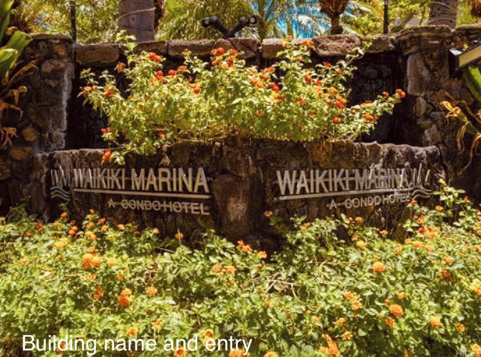 Building name and entry