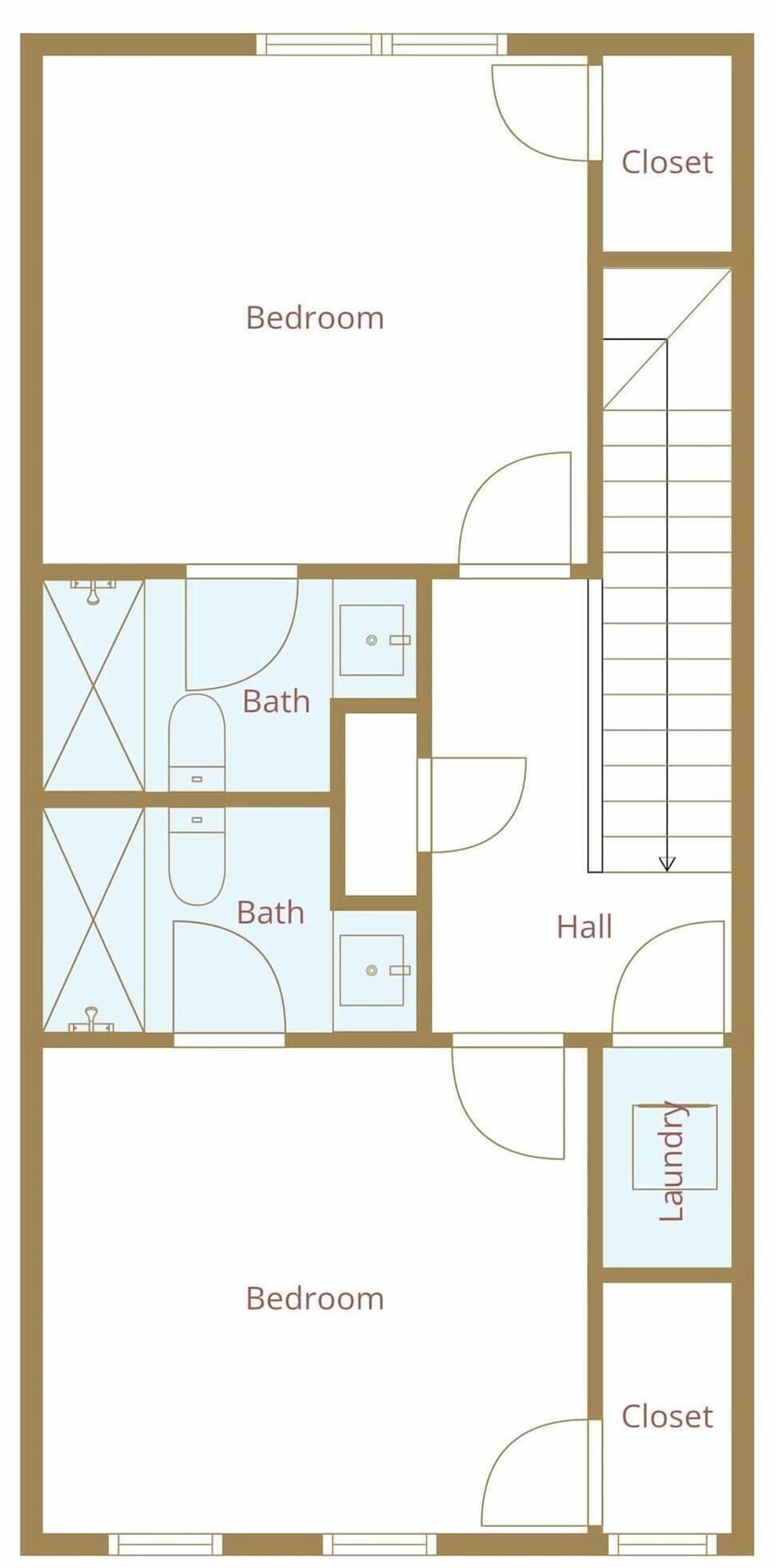 The second floor.