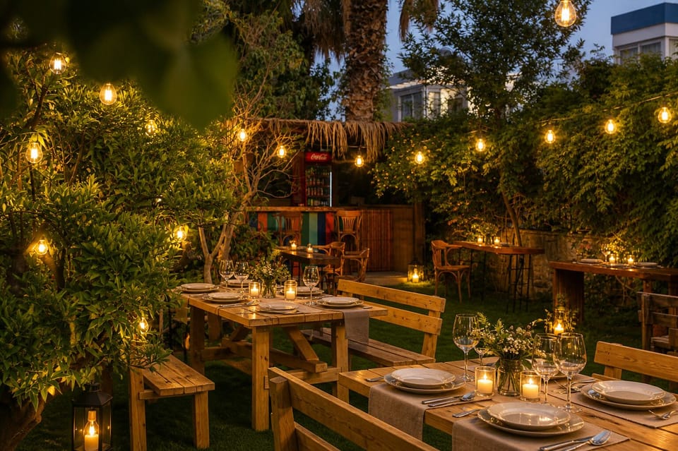 Outdoor dining
